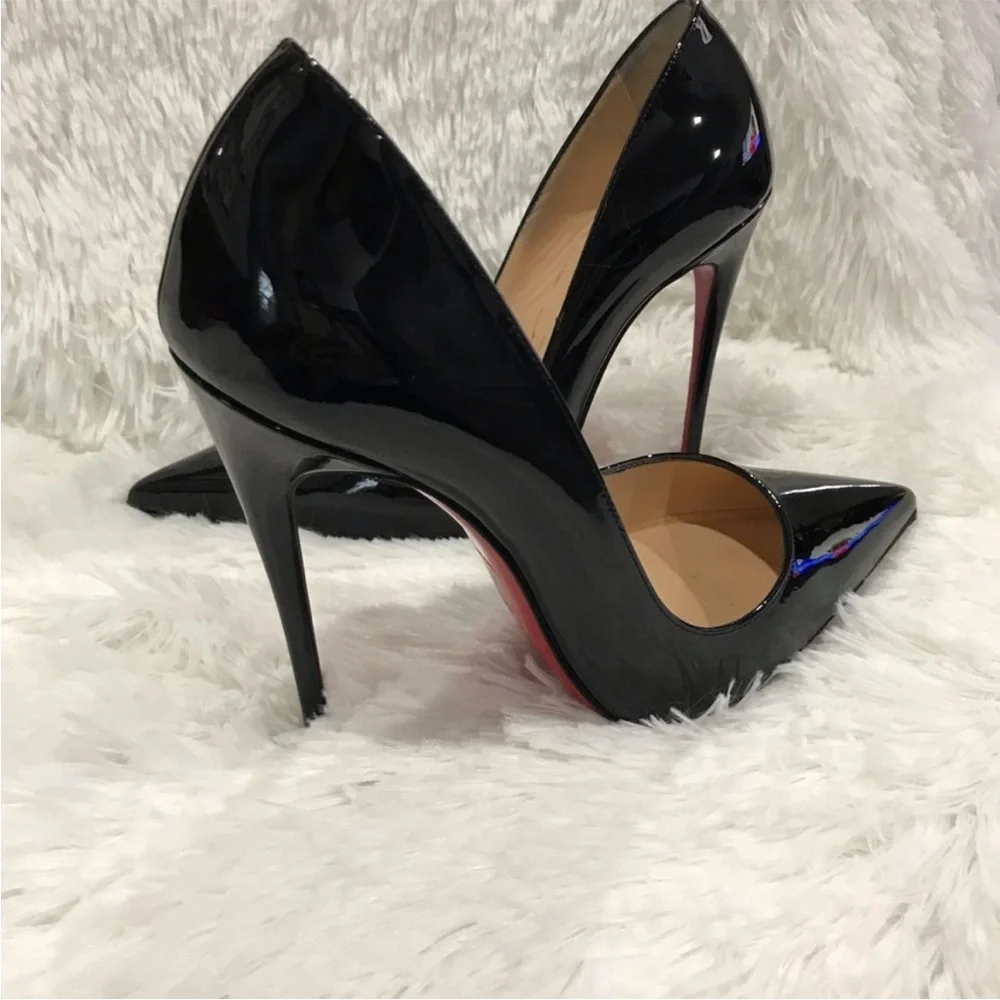 Christian Louboutin Black Stiletto Heels - Picture 6 of 7